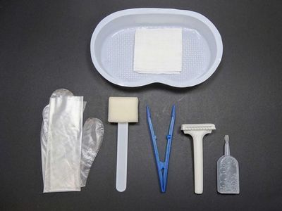 一次性使用备皮包